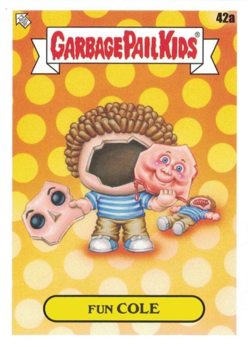 2024 Topps Garbage Pail Kids: Kids At Play #42a Fun Cole Official